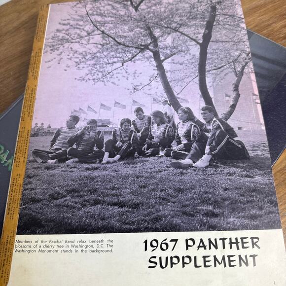 Paschal High School 1967 Yearbook Fort Worth Texas Panther Annual Book 1960s TX - Picture 7 of 8